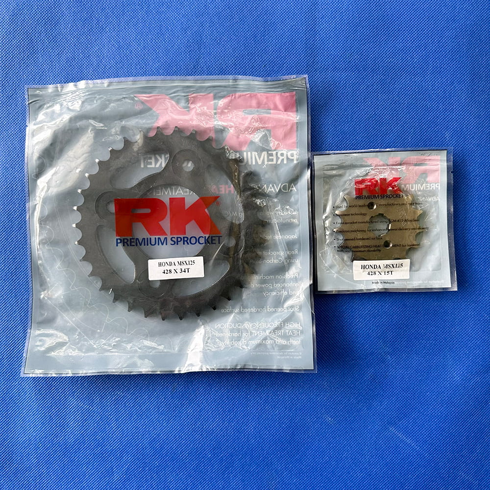 NHÔNG DĨA RK NHÔNG 15T DĨA 34T MSX 125 / MONKEY 125